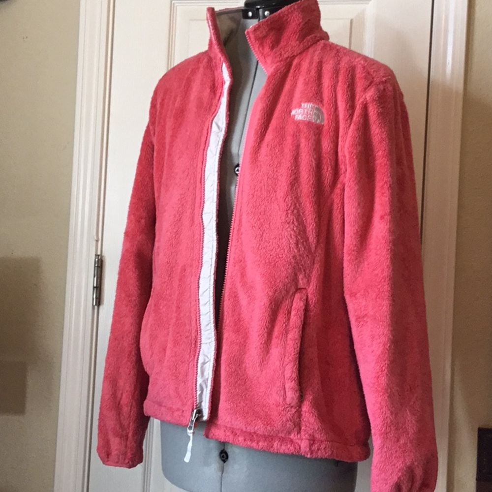 North Face coat and gloves